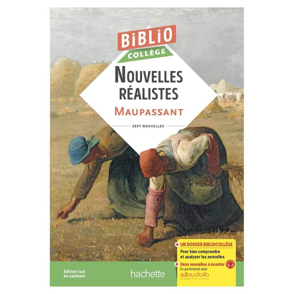 GUY DE MAUPASSANT - Nouvelles réalistes. Sept nouvelles
