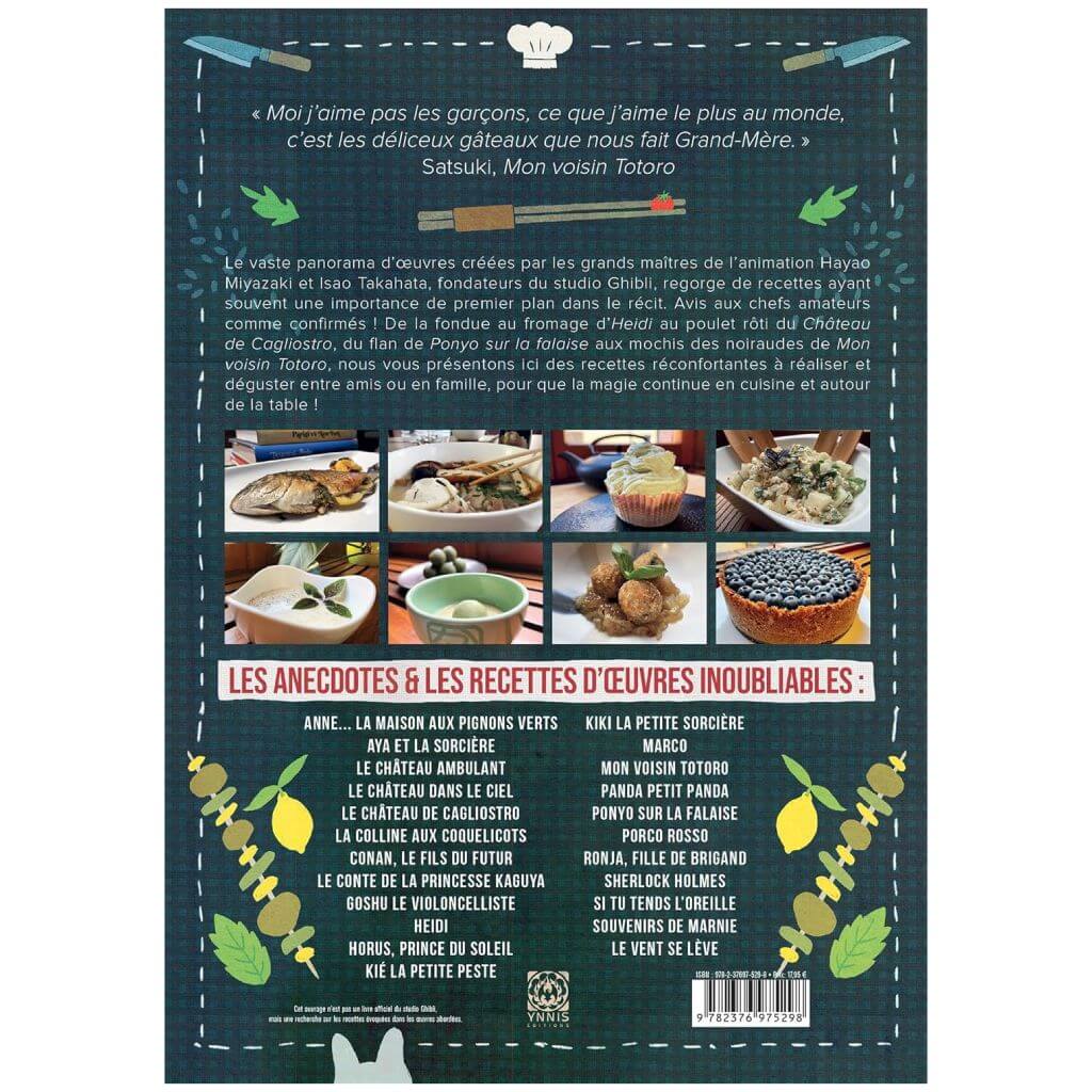 DE GIOVANNI, B. ROSSI - Les nouvelles recettes de Ghibli