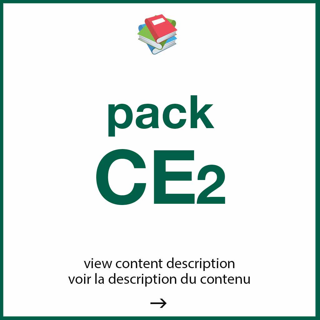 Pack - classe de CE2