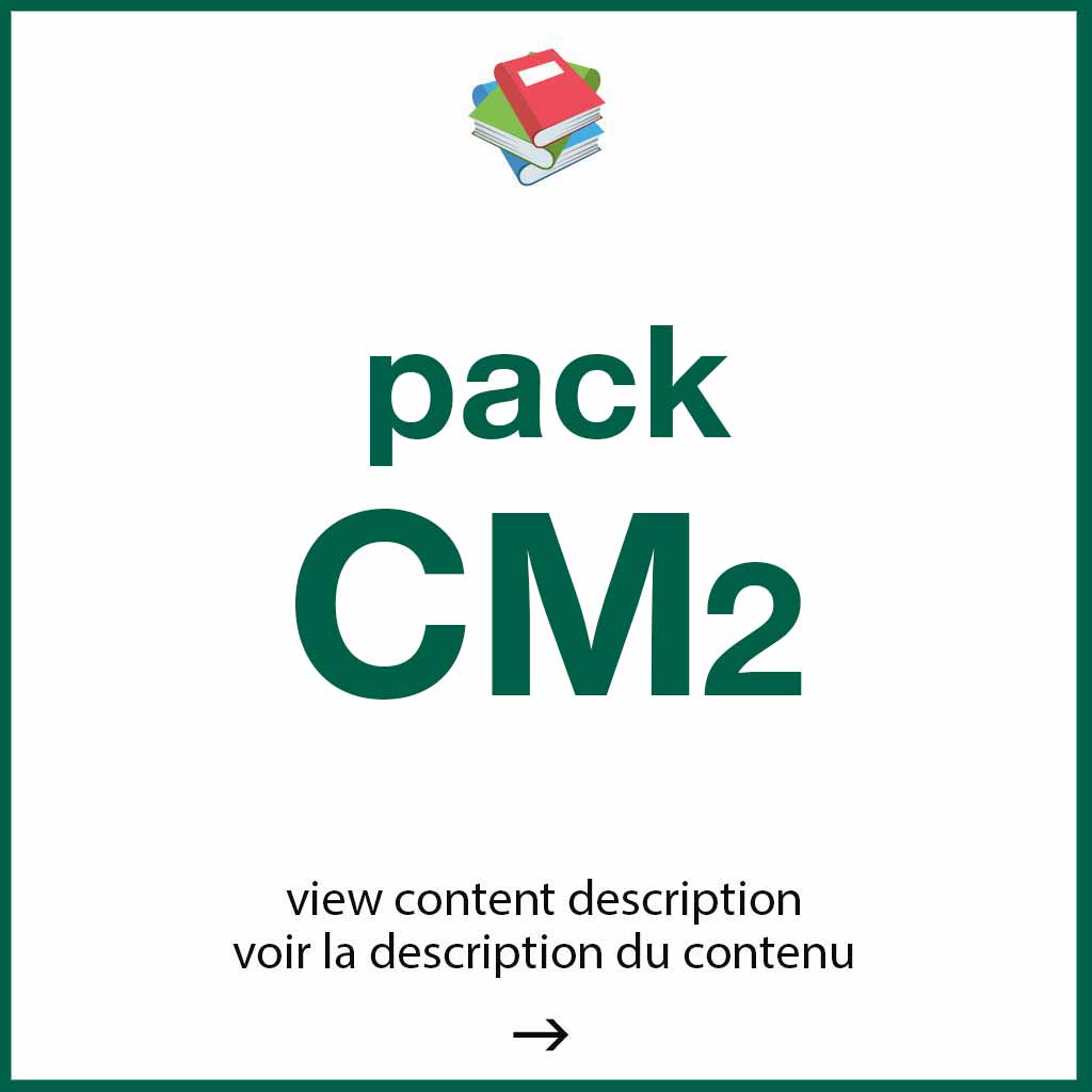Pack - classe de CM2