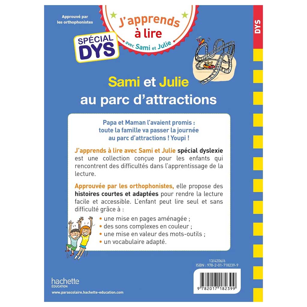 E. Massonaud, V. Viron - Sami et Julie au parc d'attractions (adapté aux dys)