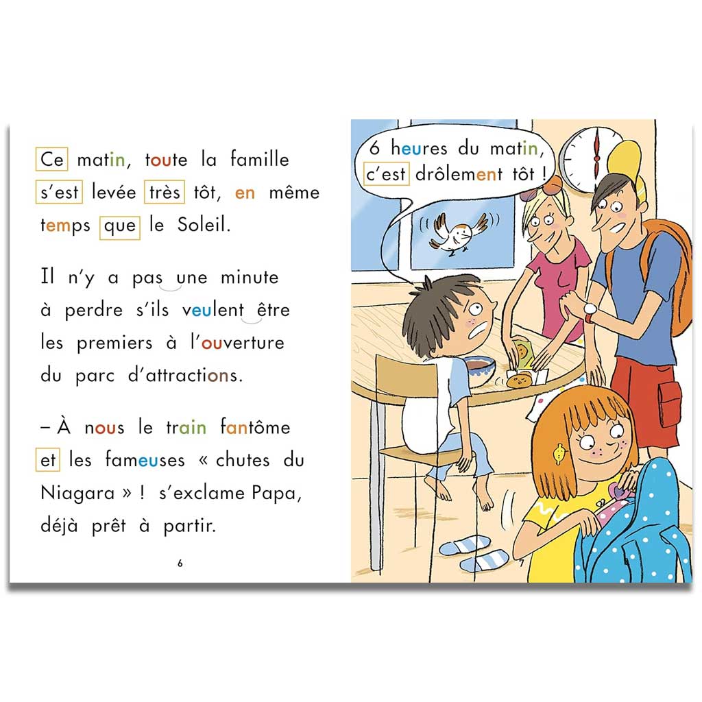 E. Massonaud, V. Viron - Sami et Julie au parc d'attractions (adapté aux dys)