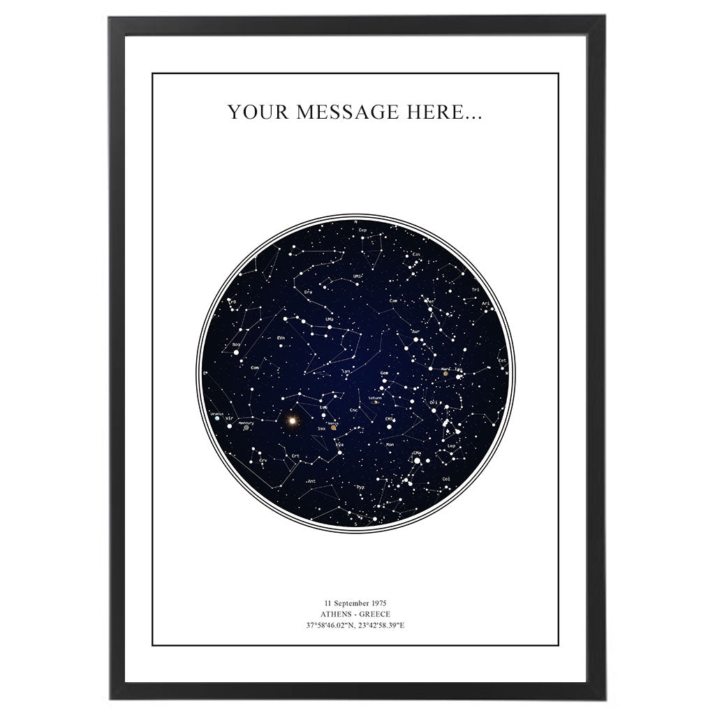 POSTER - Your personalized Sky map