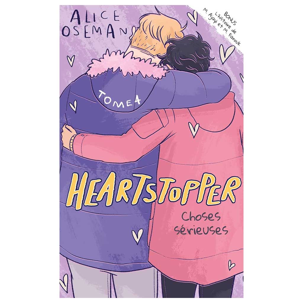ALICE OSEMAN - Heartstopper TOME 4 - Choses sérieuses