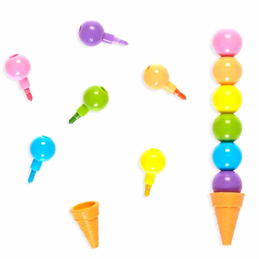 Erasable Stacking Crayons Vanilla scented