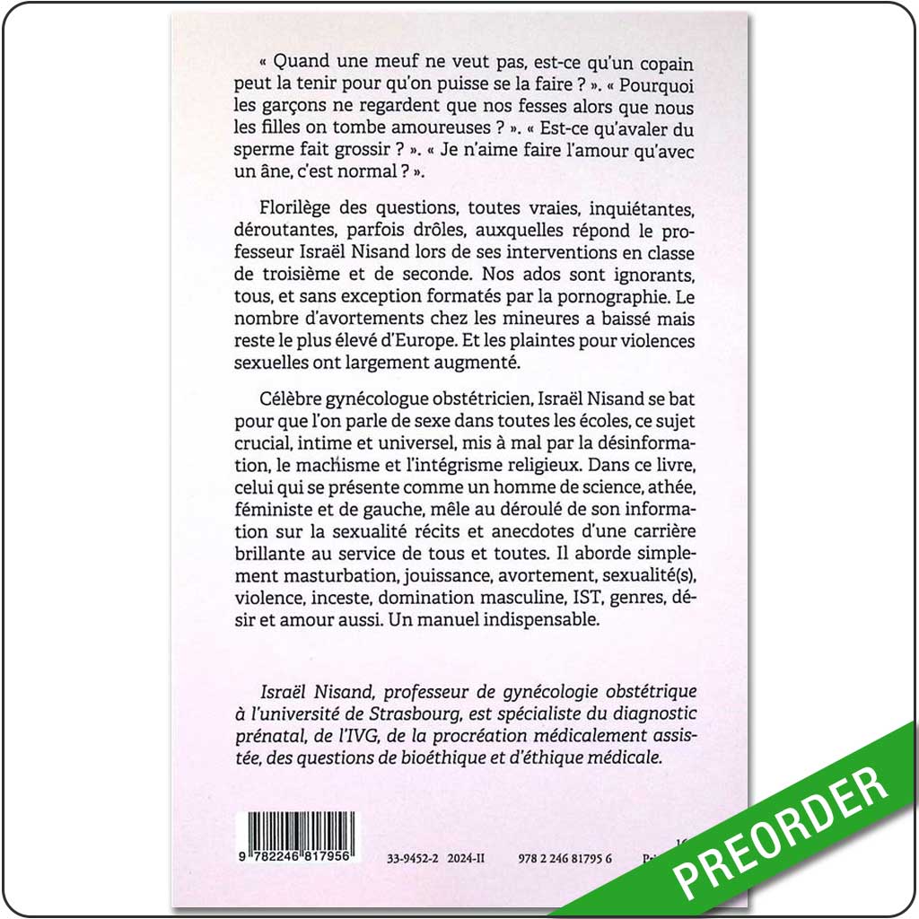 ISRAËL NISAND - Parler sexe, Comment informer nos ados