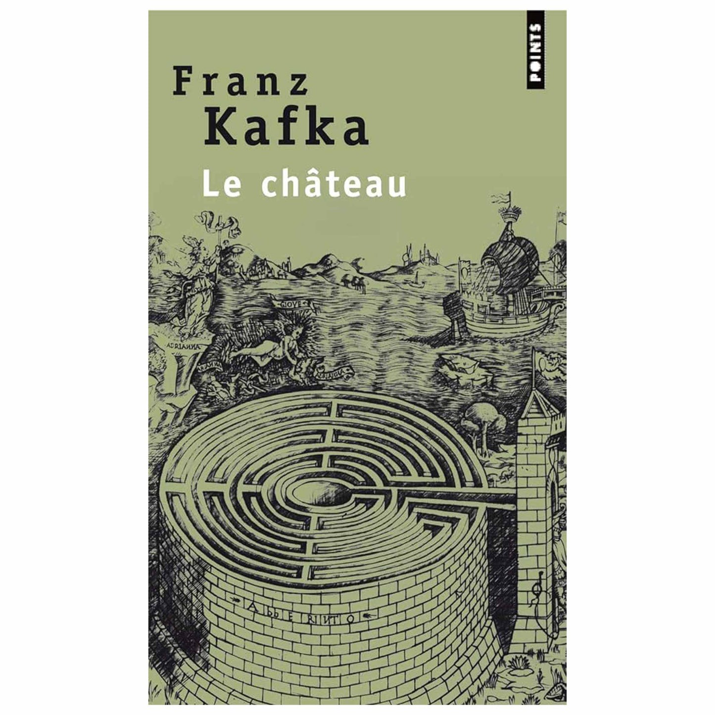 bookcover of Franz Kafka - Le château