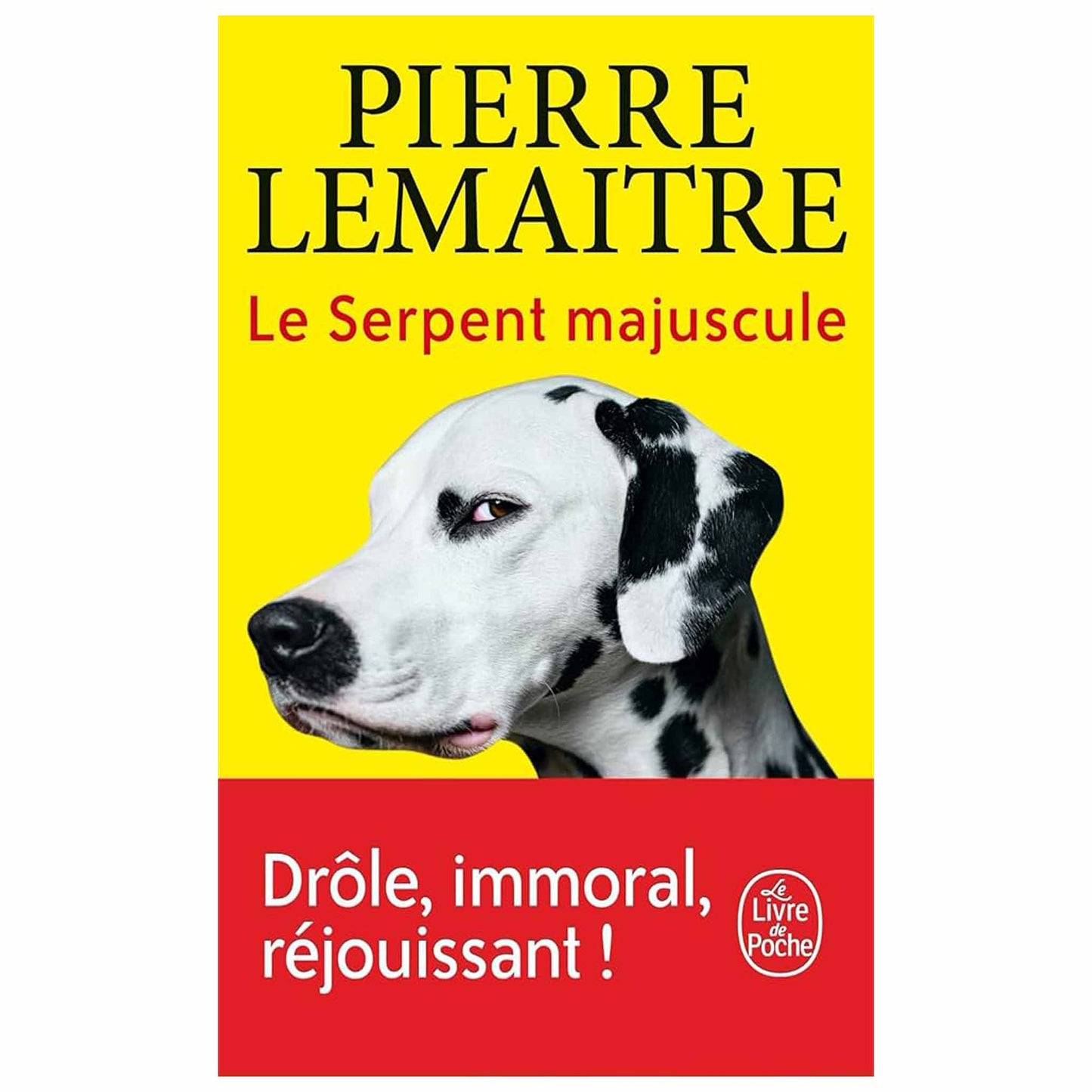 bookcover of PIERRE LEMAITRE - Le serpent majuscule