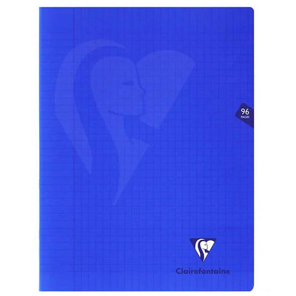 Cahier 24x32 - 96p. Séyès - CLAIREFONTAINE couleurs au choix