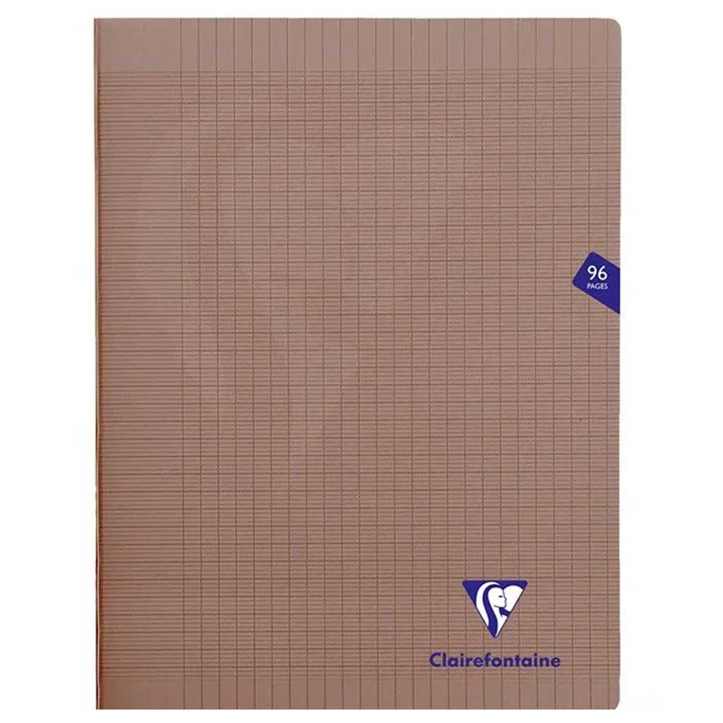 Cahier 24x32 - 96p. Séyès - CLAIREFONTAINE couleurs au choix