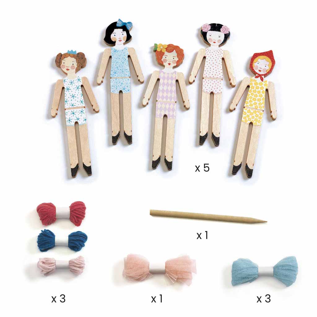 5 Worry dolls to create - DJECO