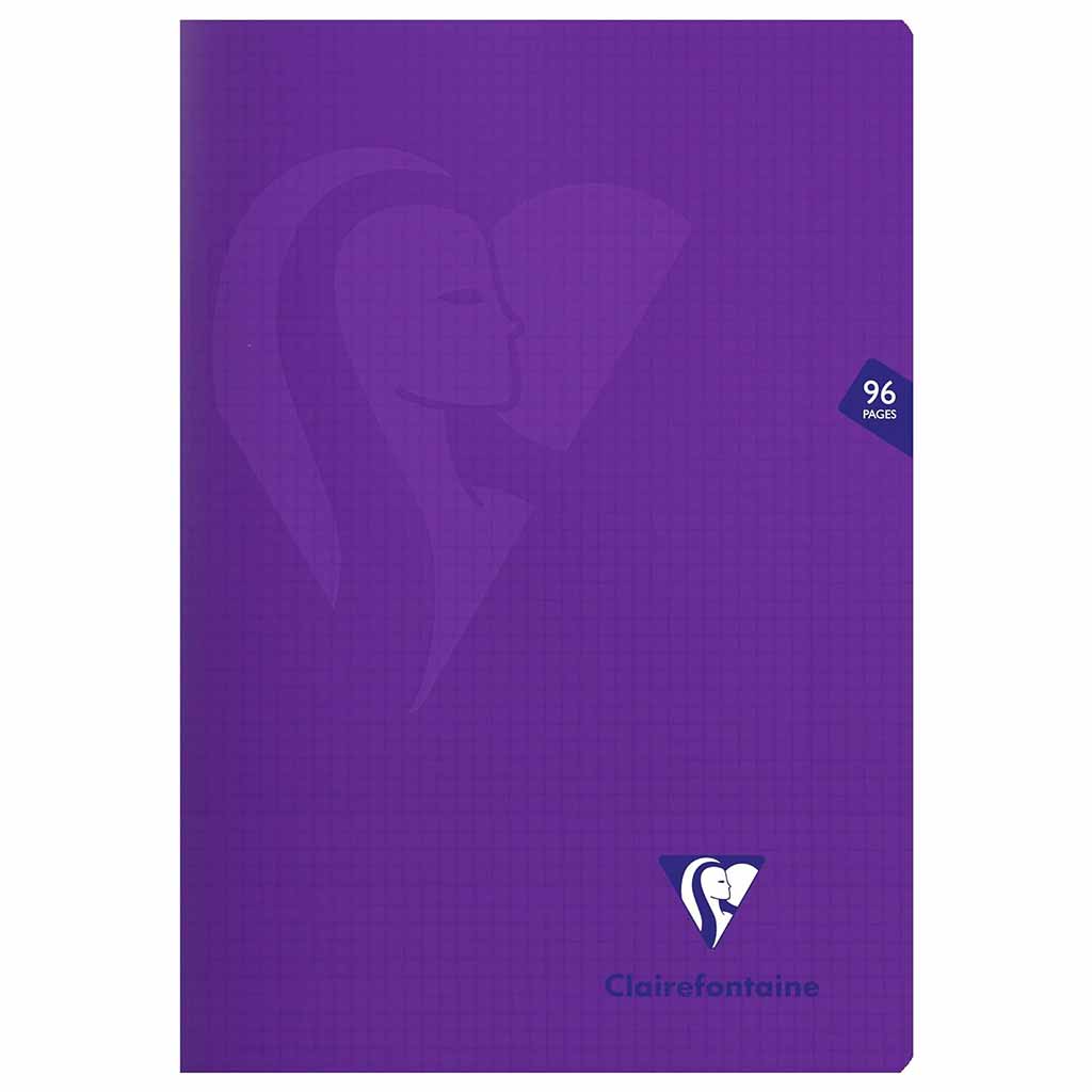 Cahier A4 96p. - Petits Carreaux - CLAIREFONTAINE