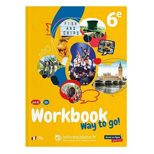 Way to go! Anglais pré-A1>A1+ Workbook 6e