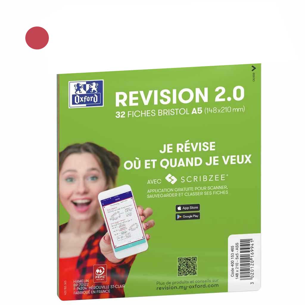 32 Fiches bristol A5 REVISION 2.0 - OXFORD