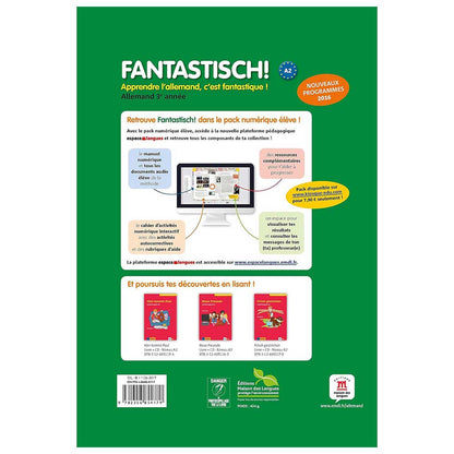 Fantastisch! 3e - Livre de l'élève
