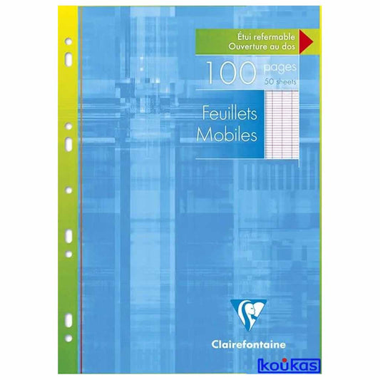 Feuilles Simples 100pages - CLAIREFONTAINE