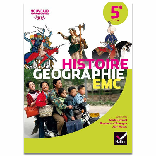 Histoire-Géographie EMC 5e éd. 2016 - Manuel de l'élève