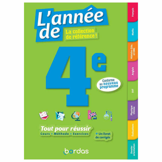 L'Année de 4e - Tout pour réussir