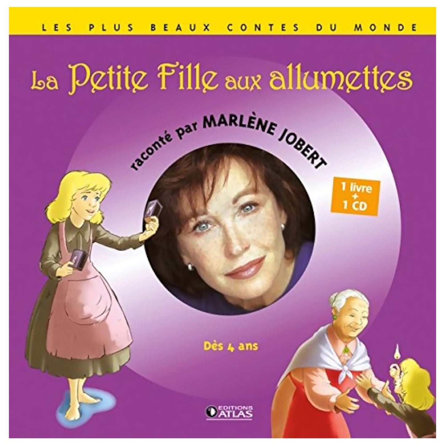 MARLÈNE JOBERT - La Petite Fille Aux Allumettes: Livre CD