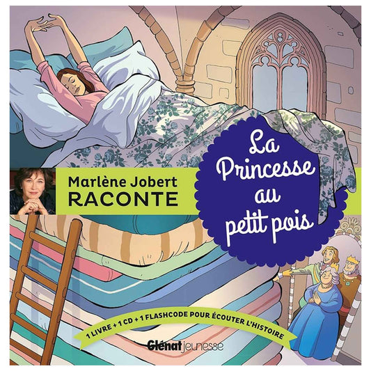 MARLÈNE JOBERT - La princesse au petit pois: Livre CD