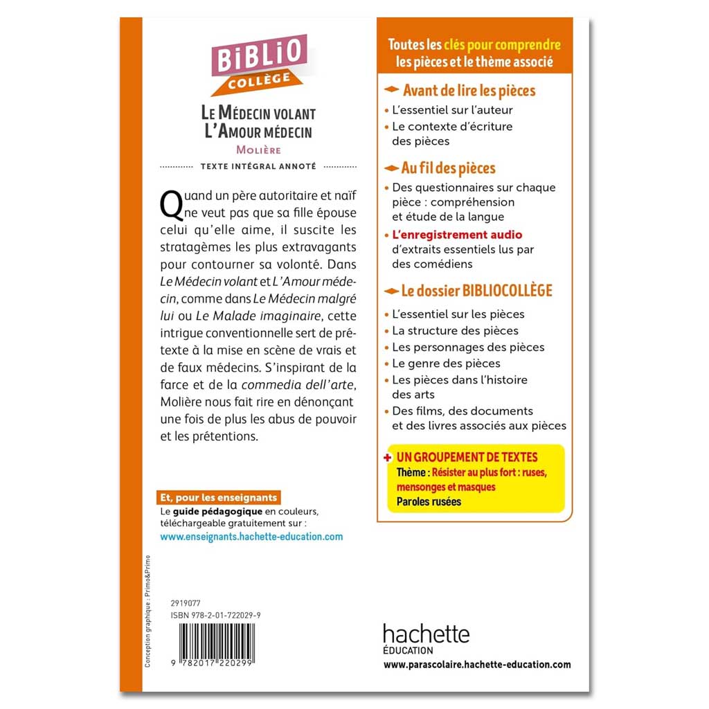 Molière - Le médecin volant, L'amour médecin | Bibliocollège