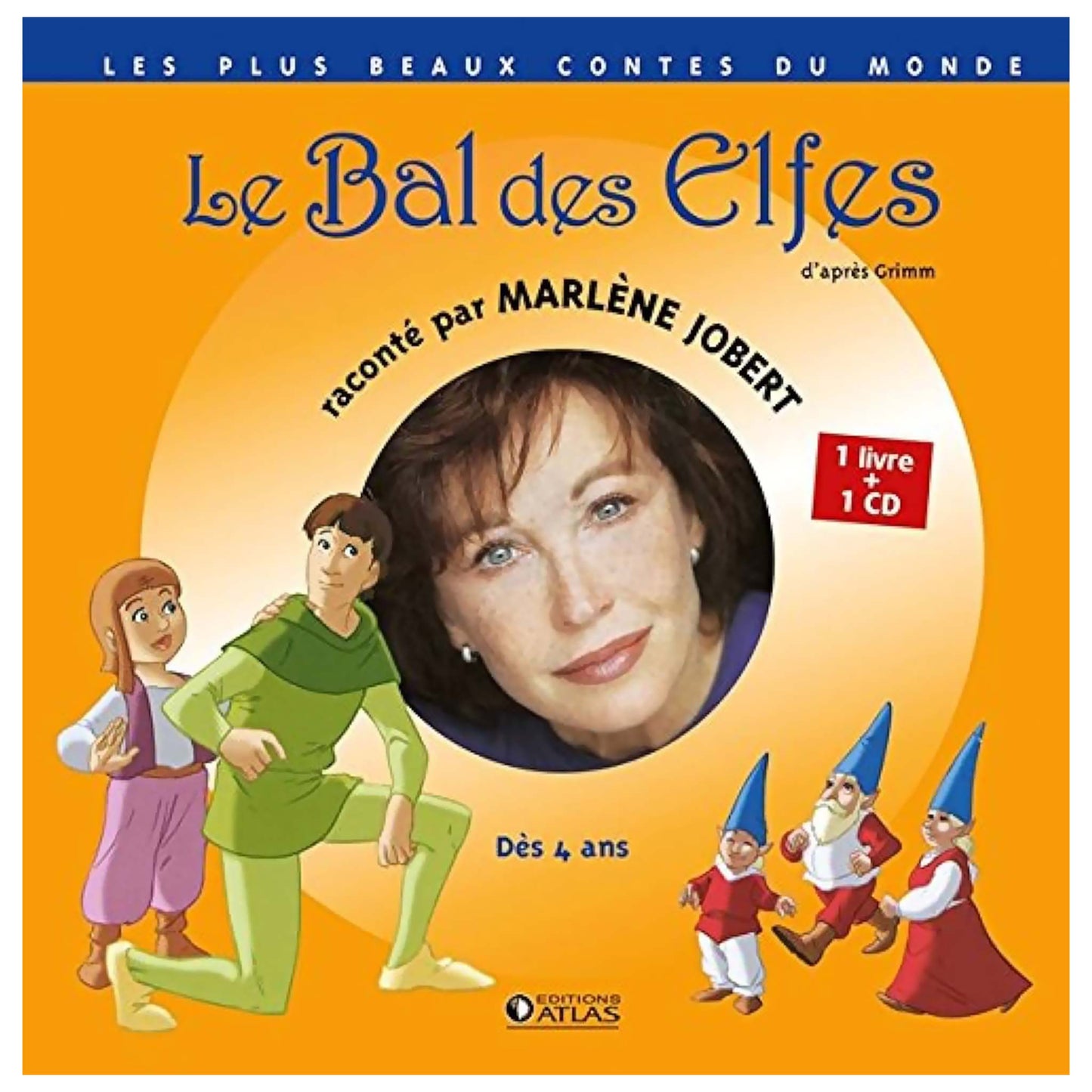 MARLÈNE JOBERT - Le Bal Des Elfes: Livre CD