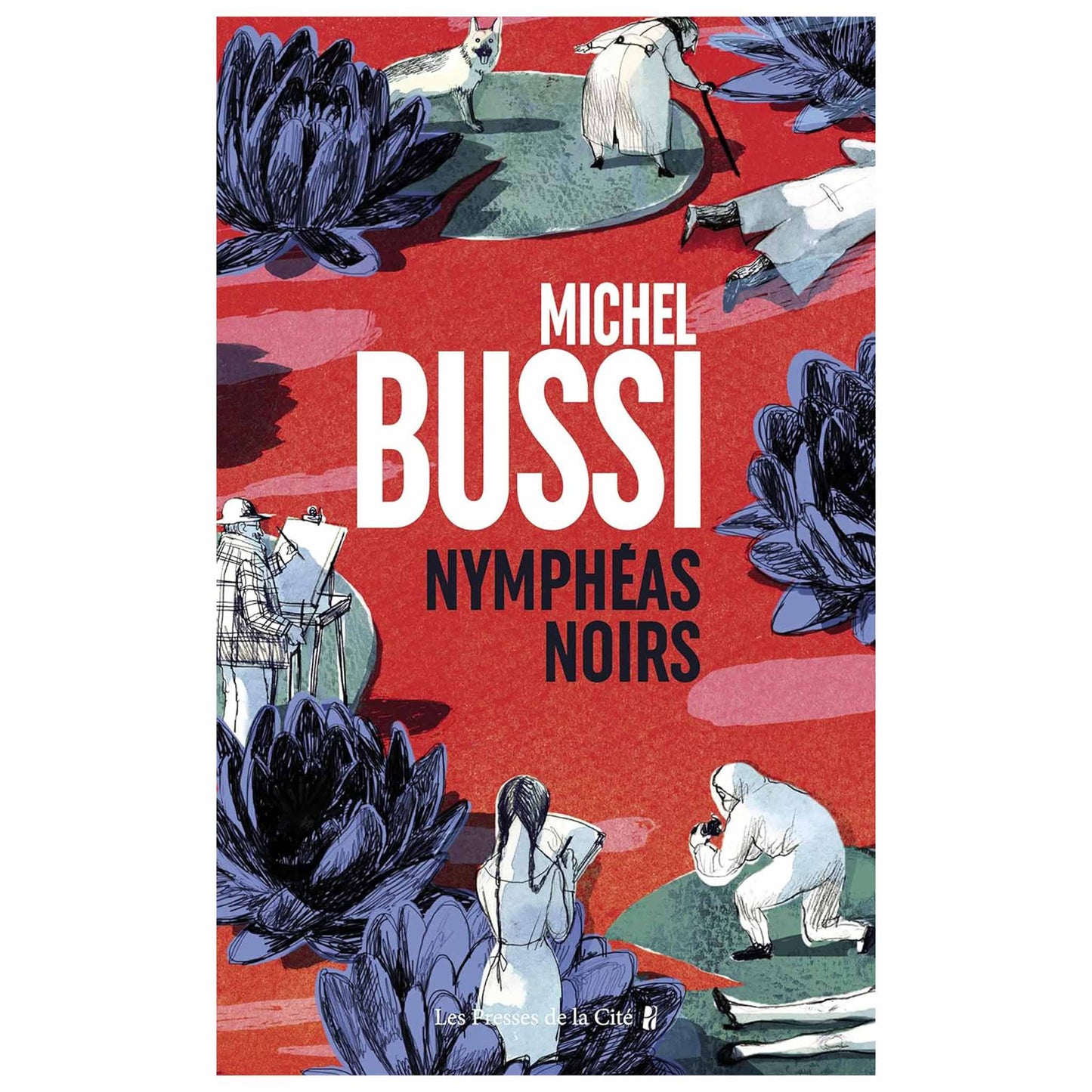 MICHEL BUSSI - Nymphéas noirs