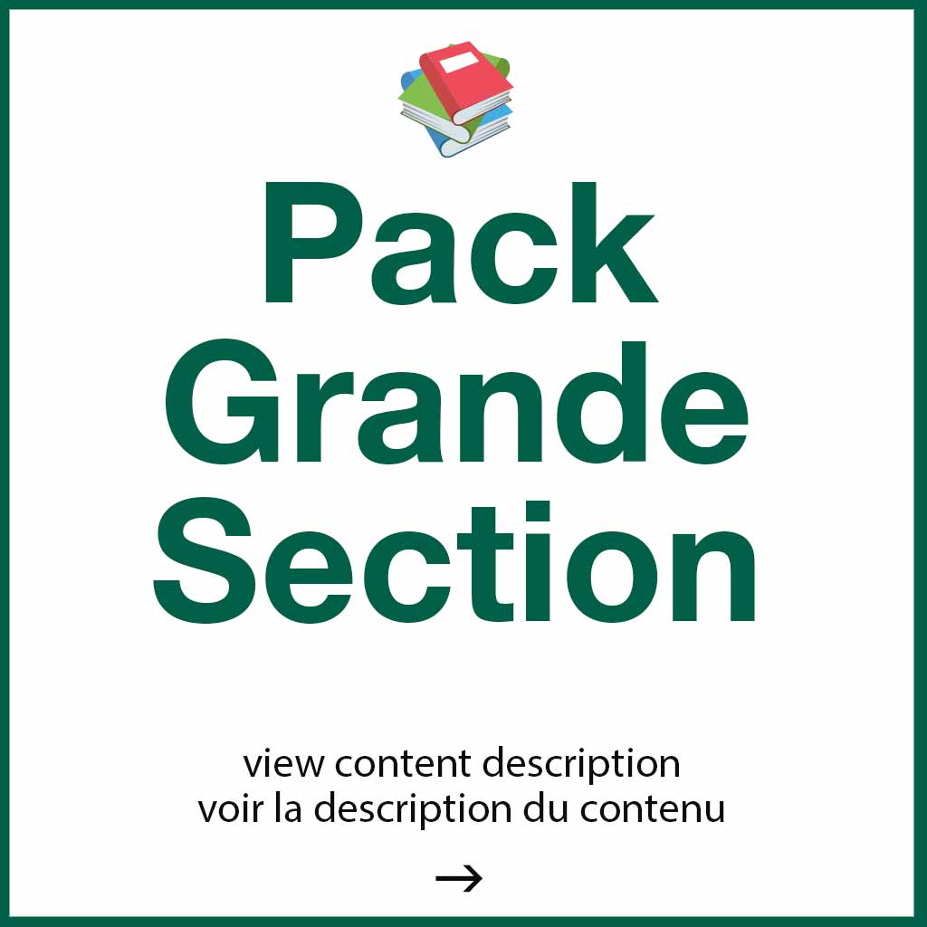 Pack Grande Section