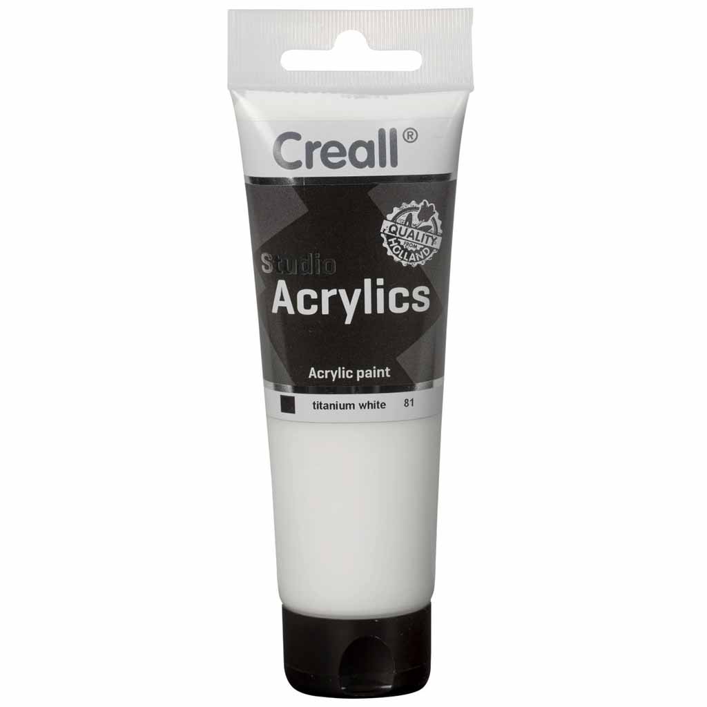 Acrylic paint White - CREALL