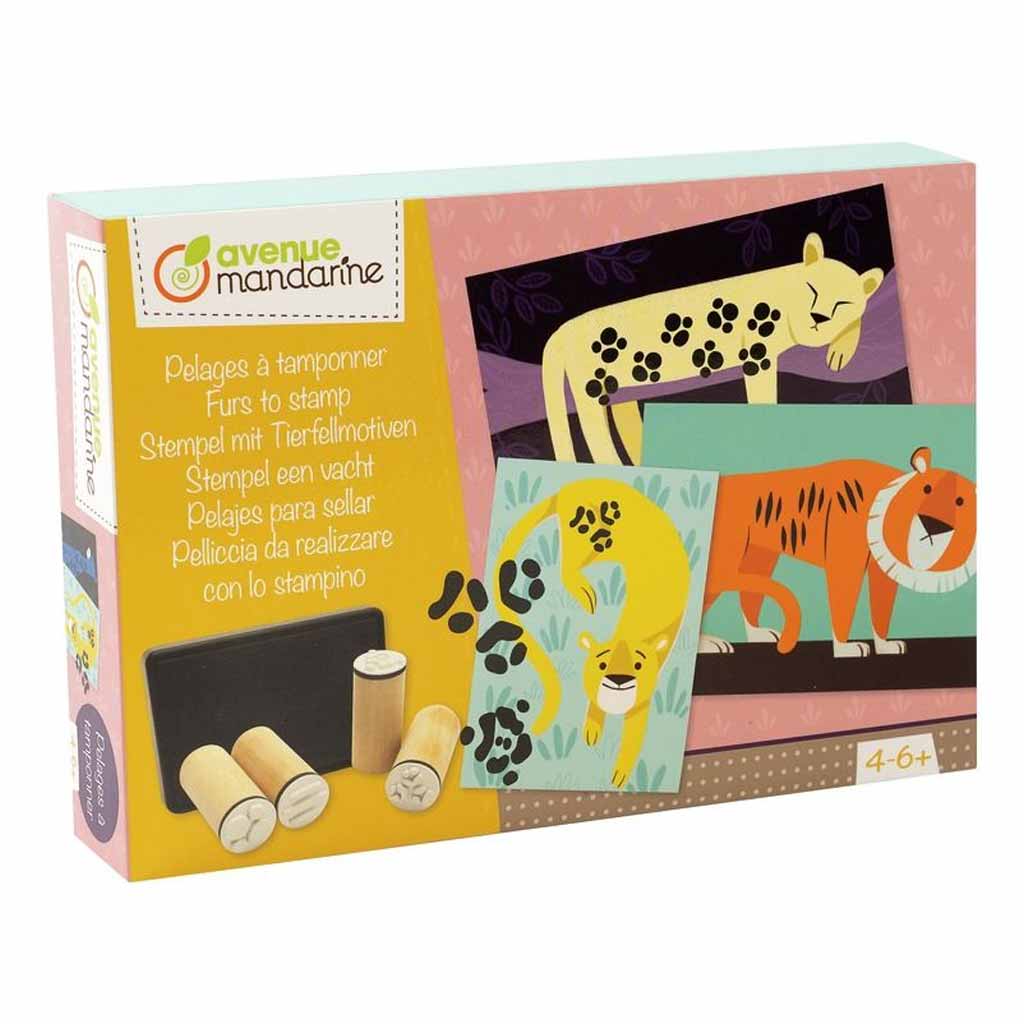 COFFRET PELAGE À TAMPONNER - Avenue Mandarine