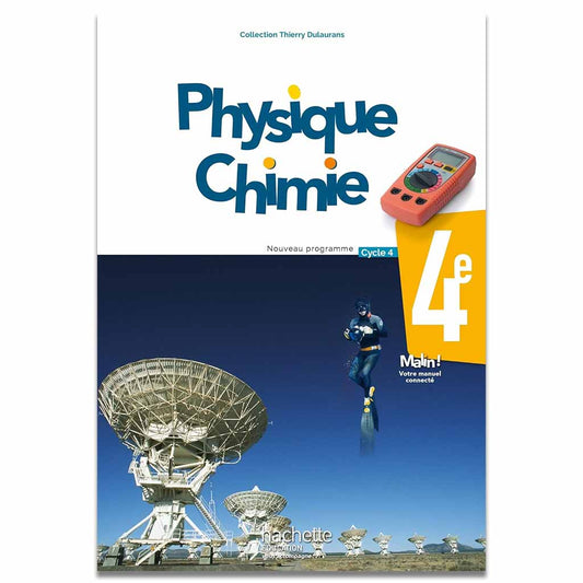 Physique-Chimie cycle 4 / 4e - Livre élève