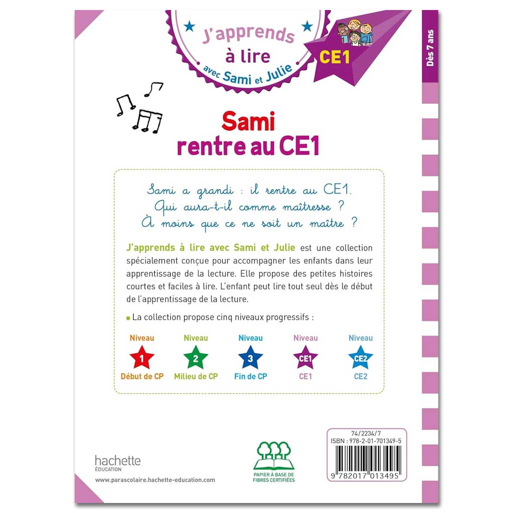 EMMANUELLE MASSONAUD - Sami rentre au CE1