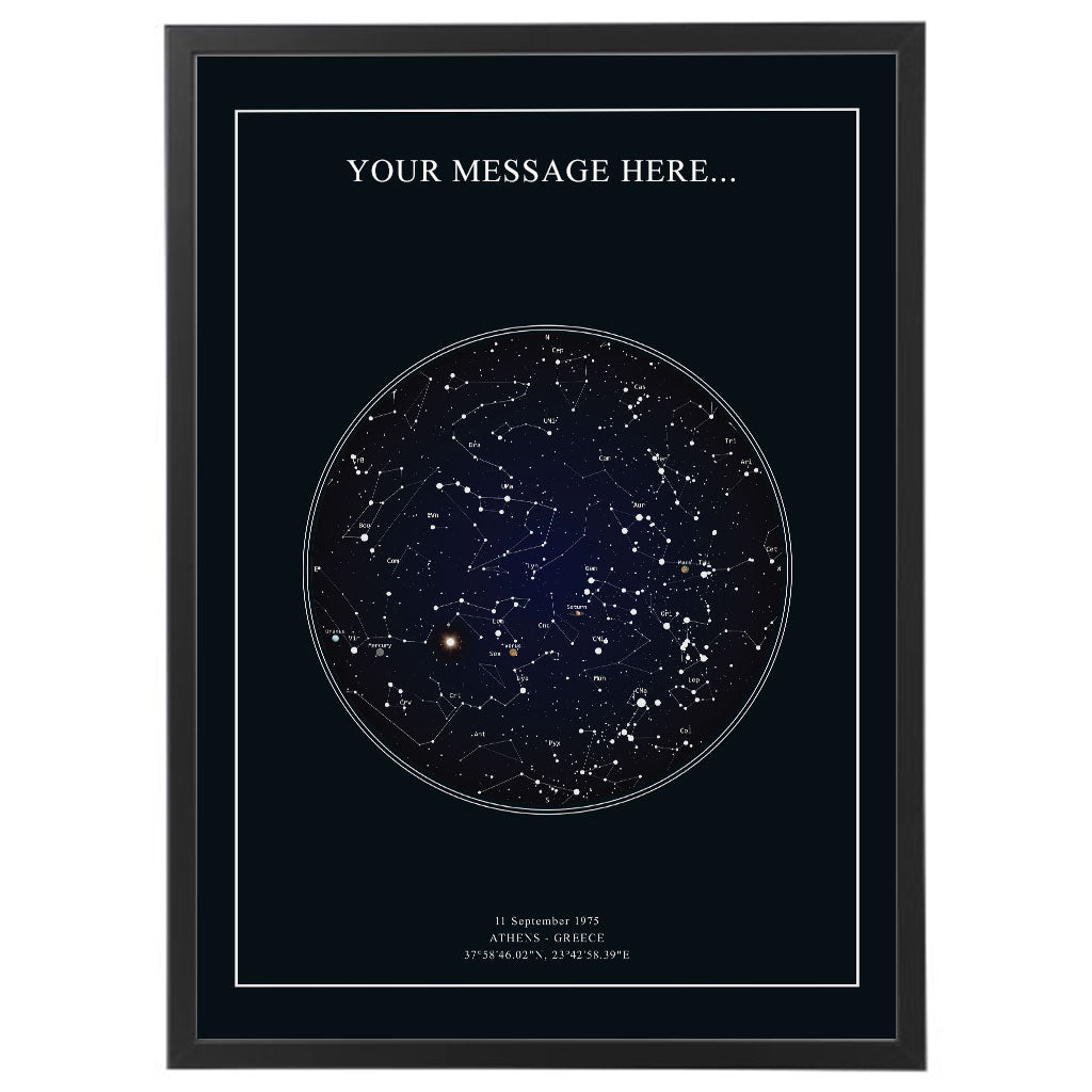 POSTER - Your personalized Sky map