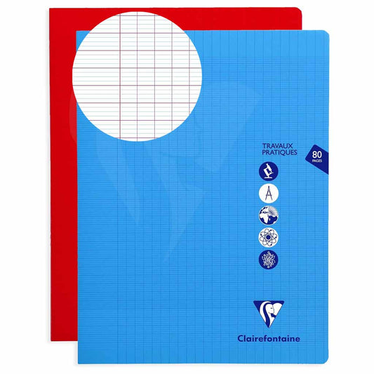 Grand cahier de Travaux Pratiques 24x32 sans spirales