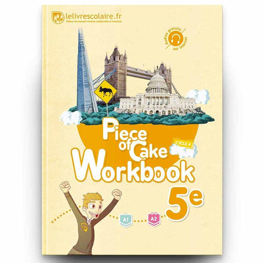 Piece of Cake 5e Anglais - Workbook