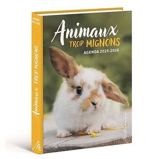 Agenda Animaux trop mignons 2025-2026