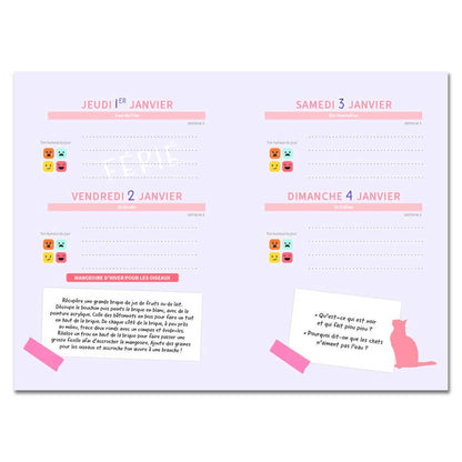 Agenda Chats et chatons 2025-2026