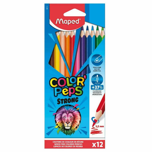 Coloured pencils x12 - MAPED