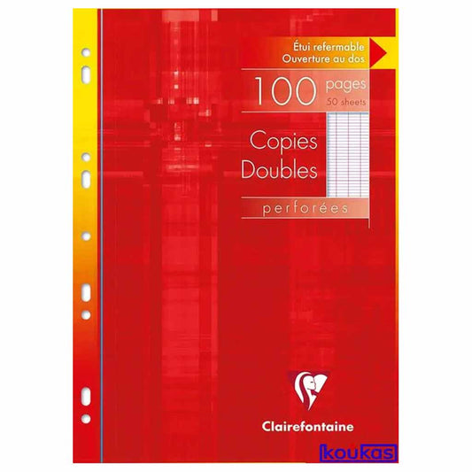 Copies doubles 100pages - CLAIREFONTAINE