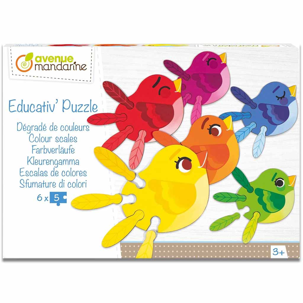 Educativ' puzzle - dégradés de couleurs