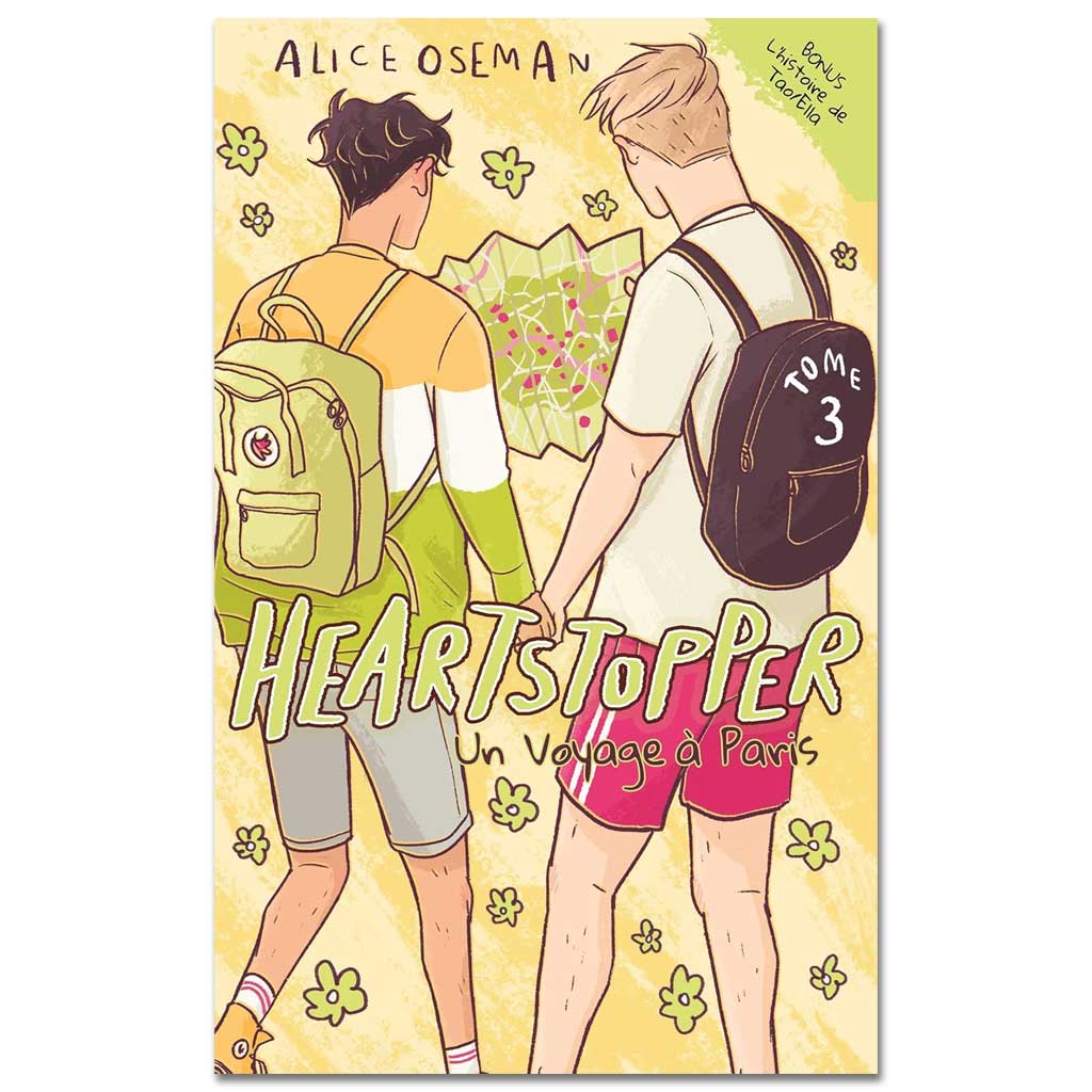 ALICE OSEMAN - Heartstopper TOME 3 - Un voyage à Paris