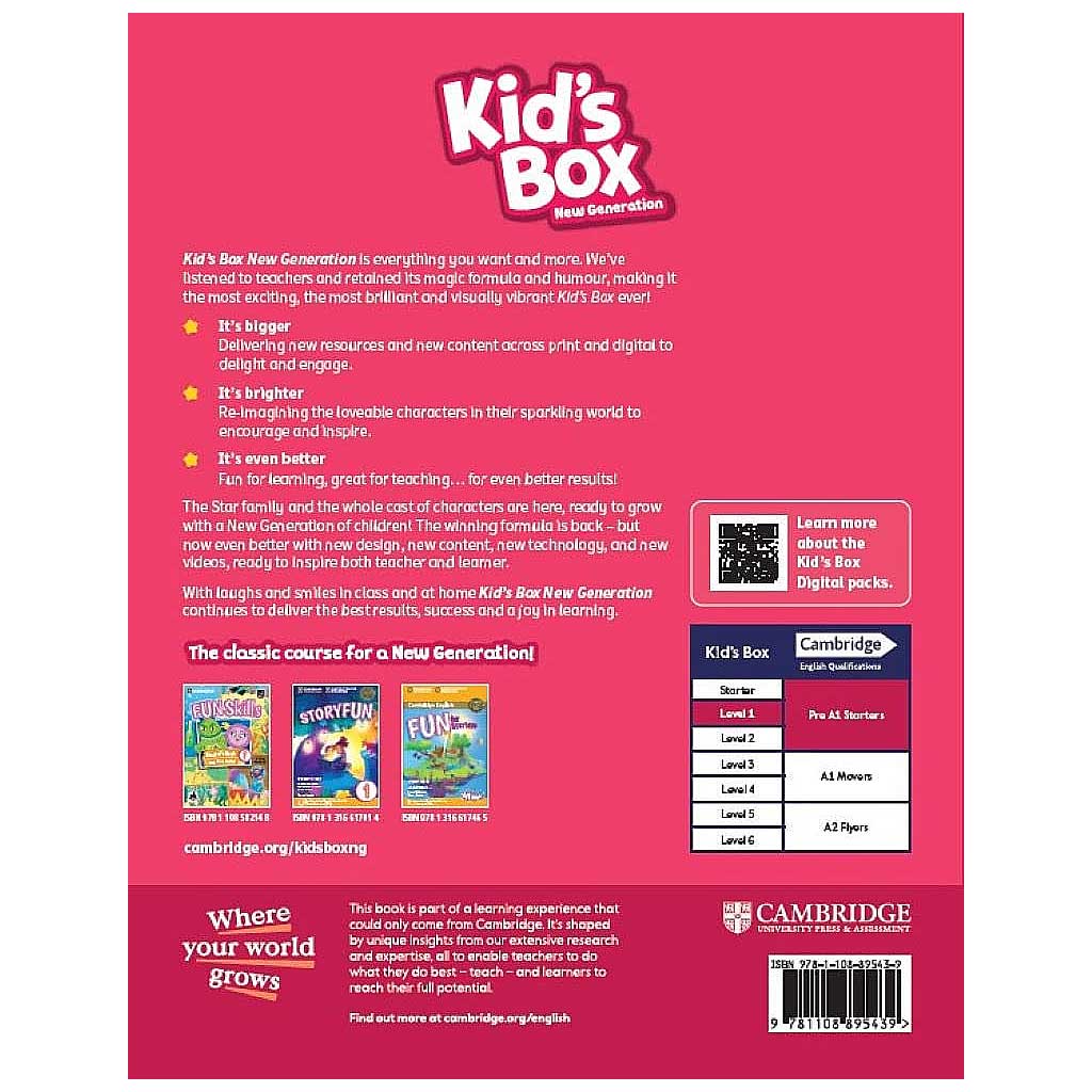 C. NIXON, M. TOMLINSON - Kid's Box New Generation Level 1 Activity Book