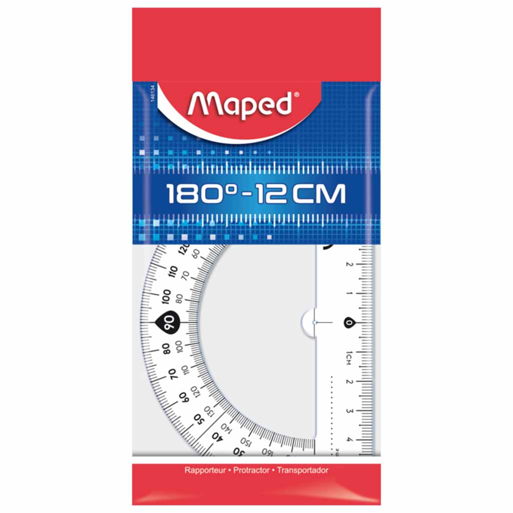 Protractor 180° - MAPED