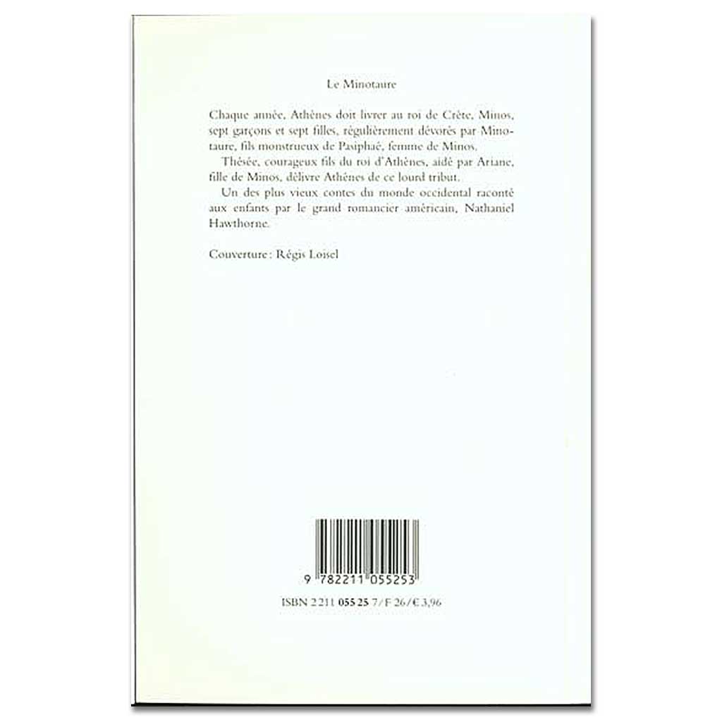 NATHANIEL HAWTHORNE - Le Minotaure