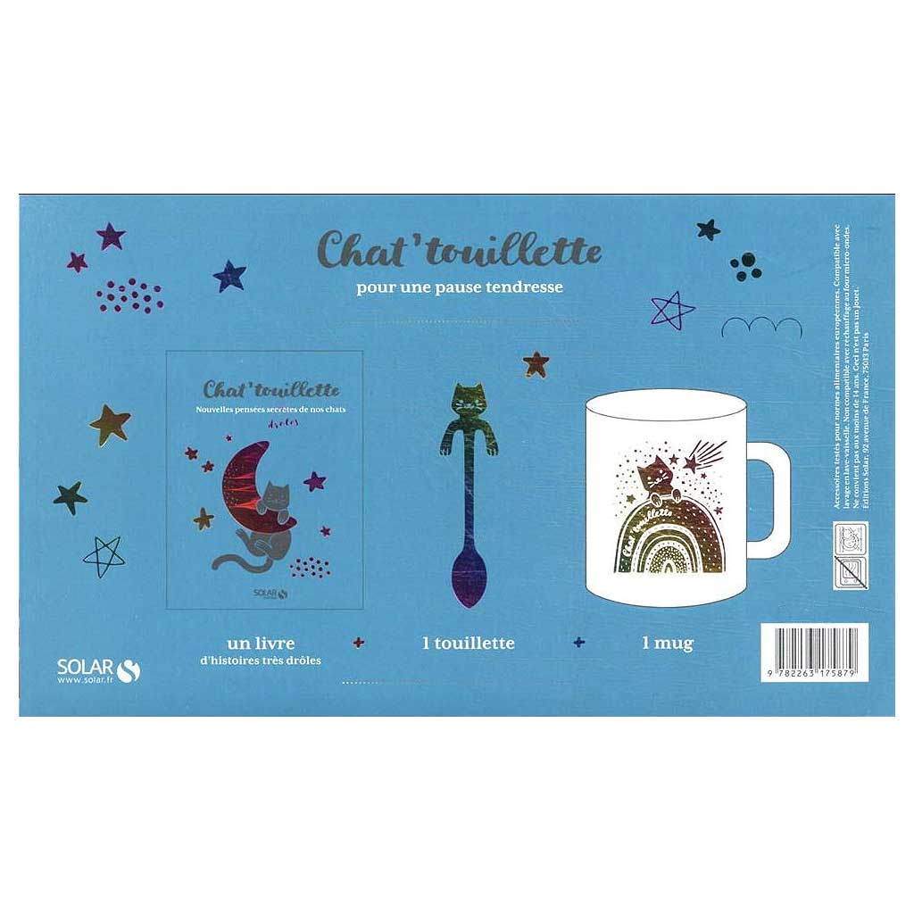 Mug Touillette Livre - Chat'ouillette