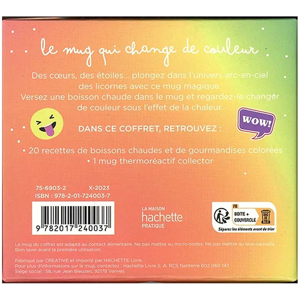 Mug Magic Licorne - Le mug qui change de couleur