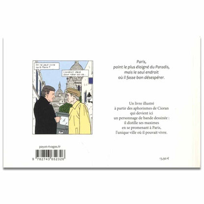 EMIL CIORAN - On ne peut vivre qu'à Paris