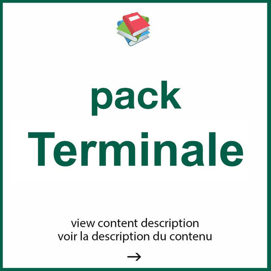Pack - classe de Terminale