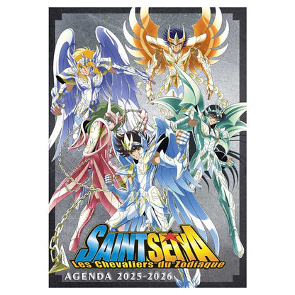 Agenda scolaire 2025-2026 Saint Seiya Les Chevaliers du Zodiaque