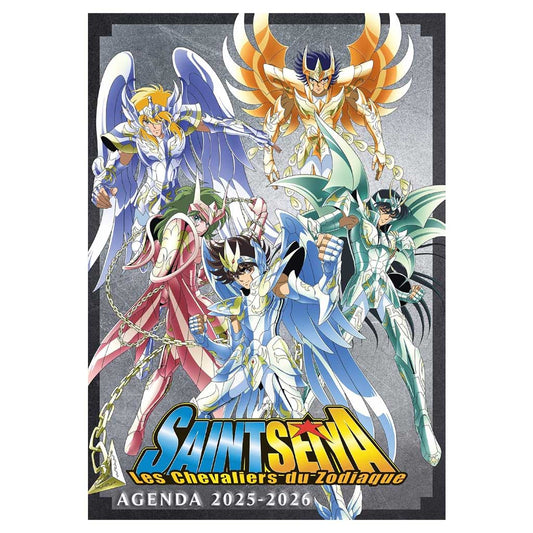 Agenda scolaire 2025-2026 Saint Seiya Les Chevaliers du Zodiaque